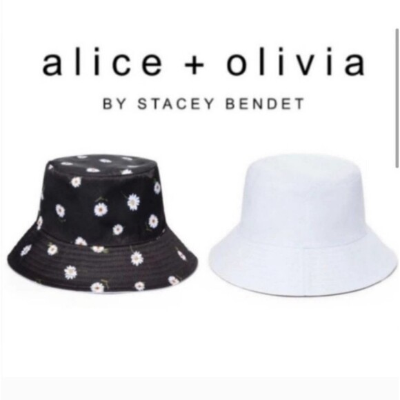 NWT 𝅺ALICE + Olivia Reversible Bucket Hat - Picture 2 of 8
